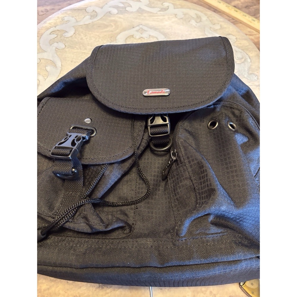 Black Camoda Backpack Bag